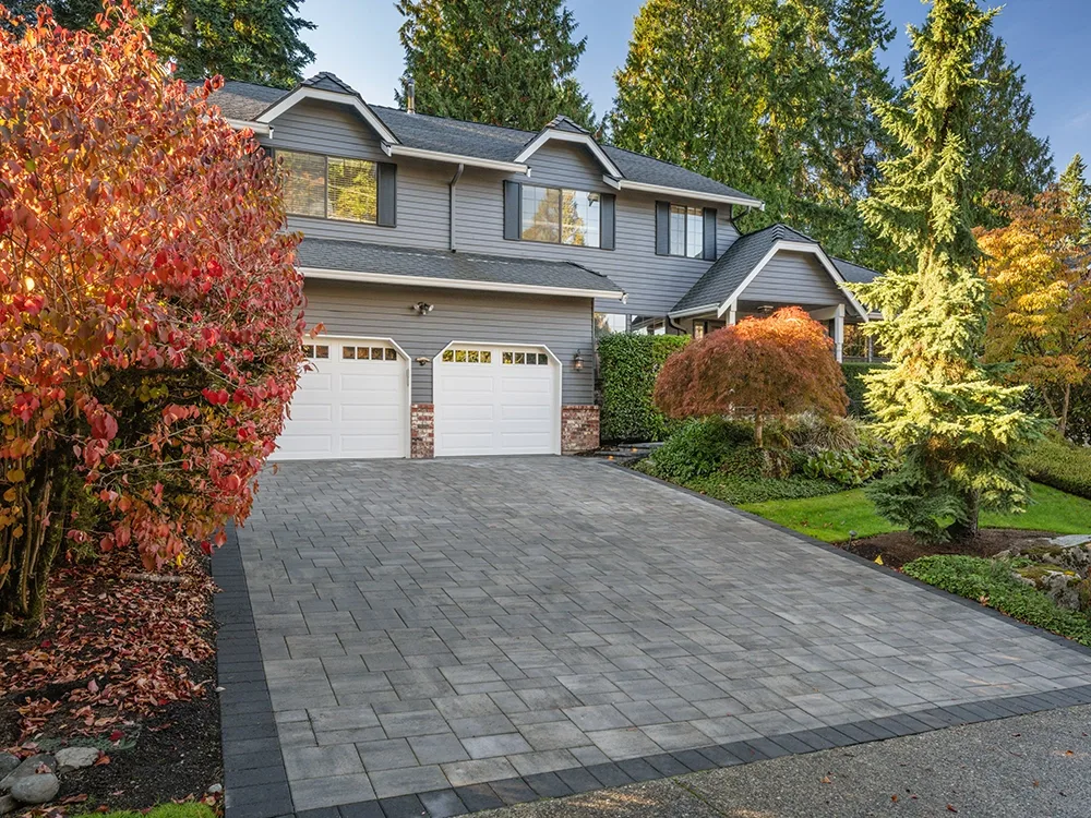 Paver driveway