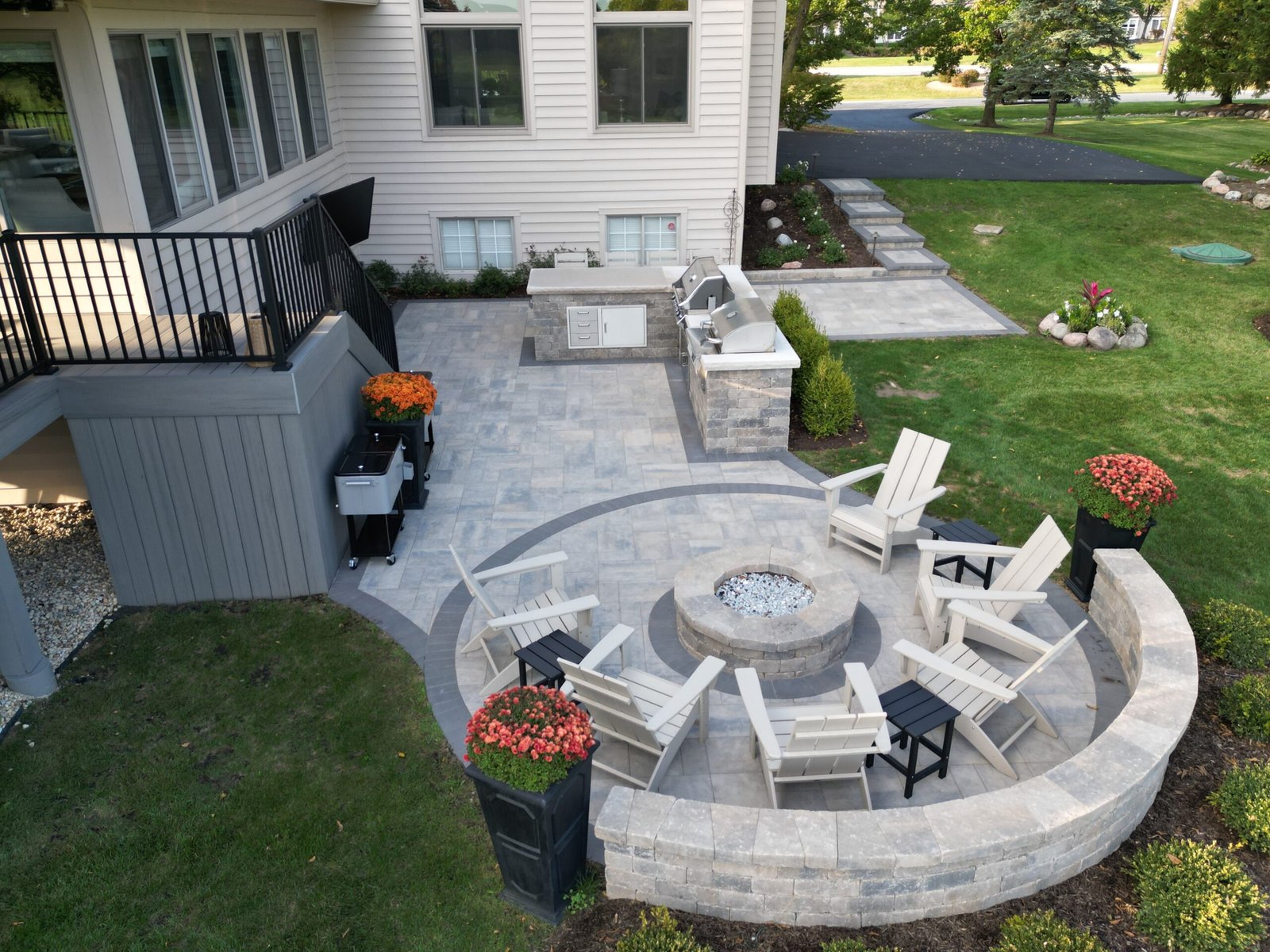 Paver patio