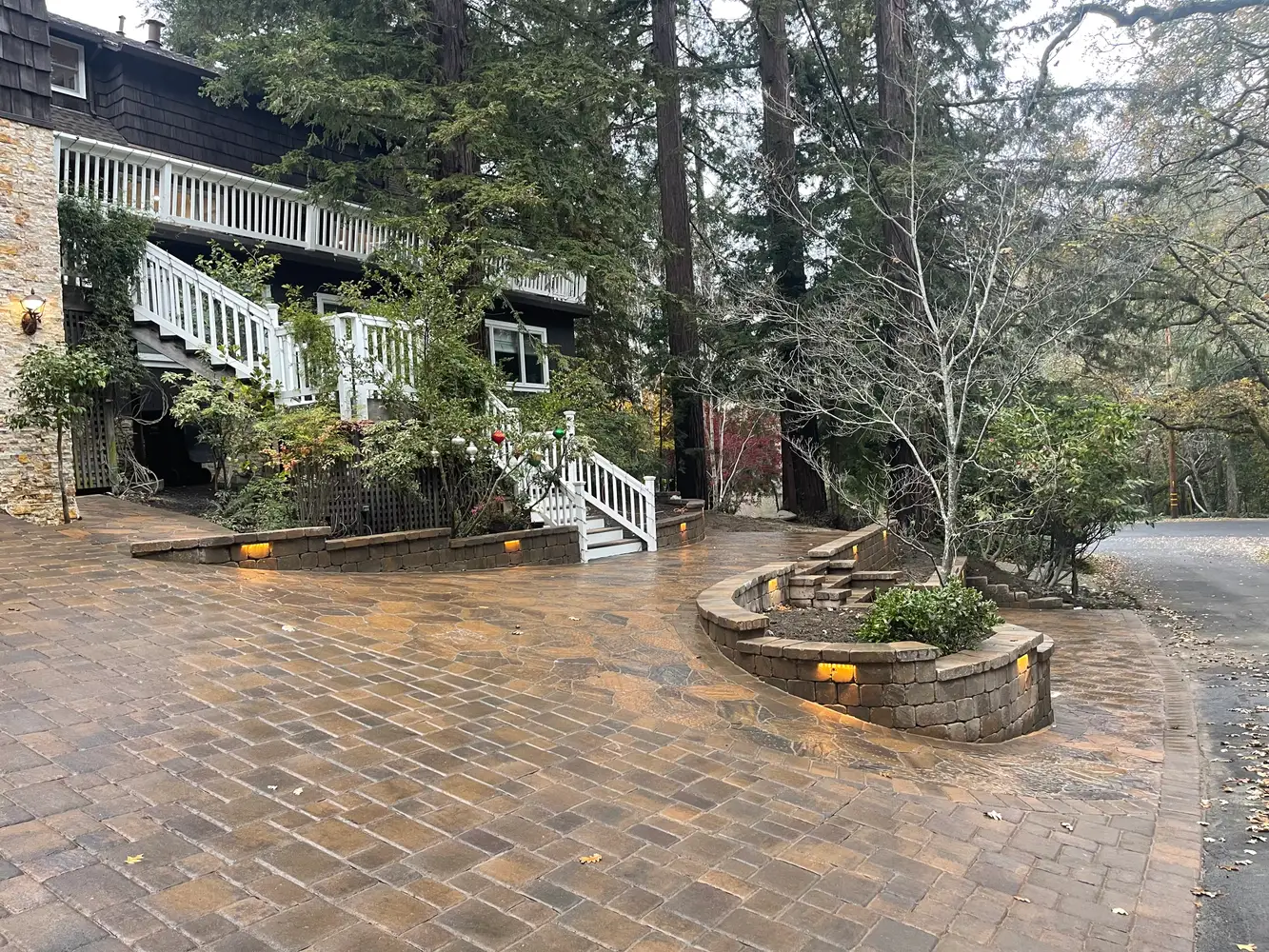 Hardscape installation — Souza & Son's Inc