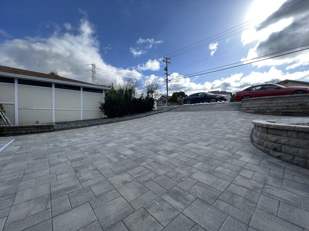 Artificial turf backyard — Souza & Son's Inc