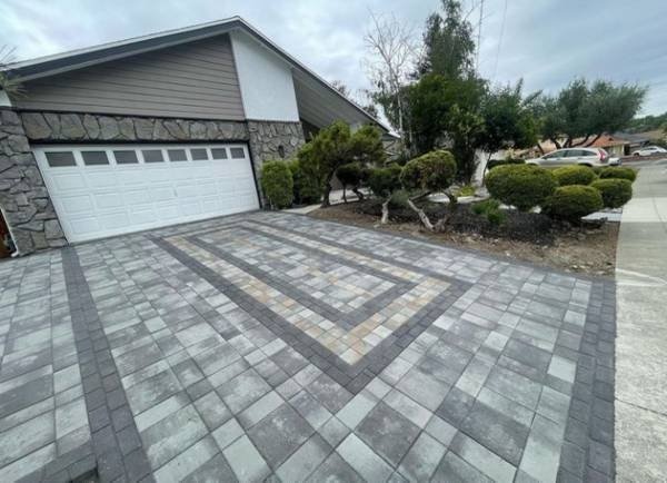 Retaining wall installation — Souza & Son's Inc