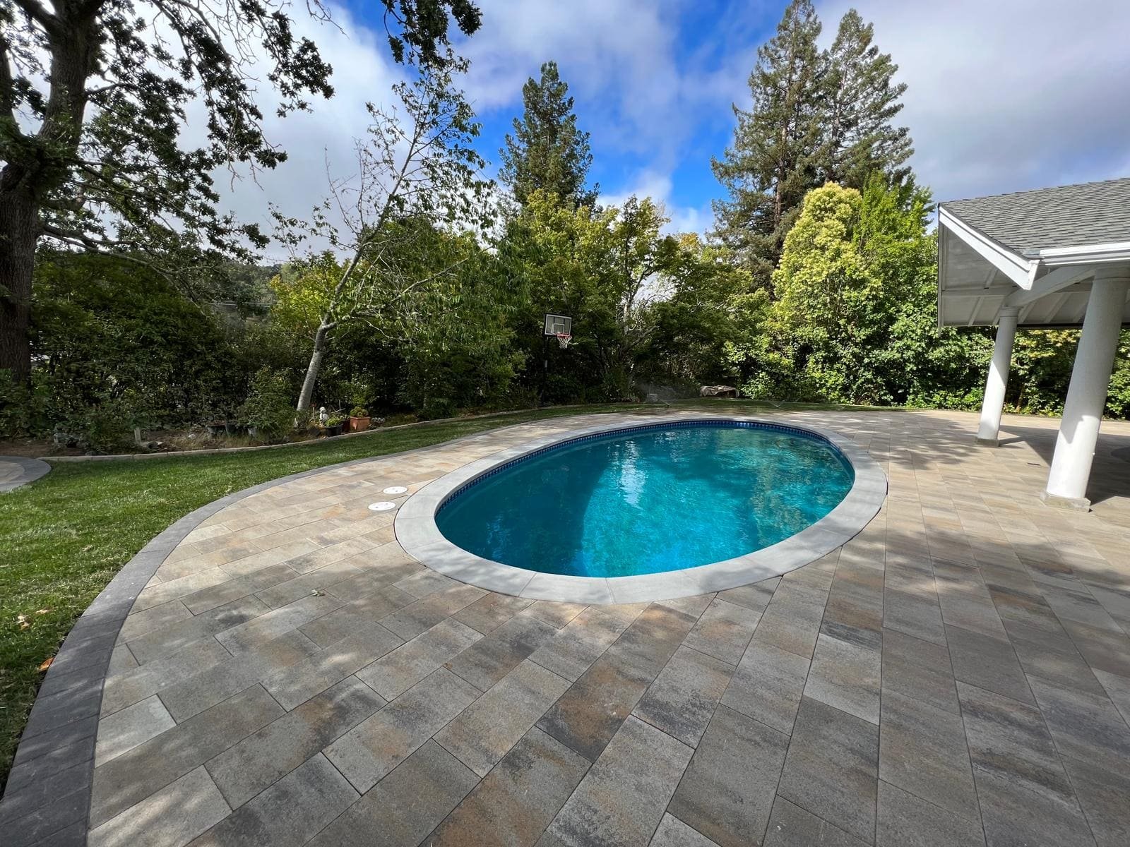 Paver walkway