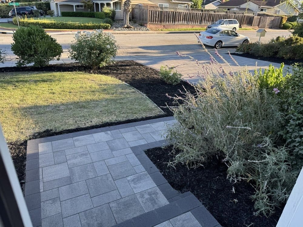 Paver installation