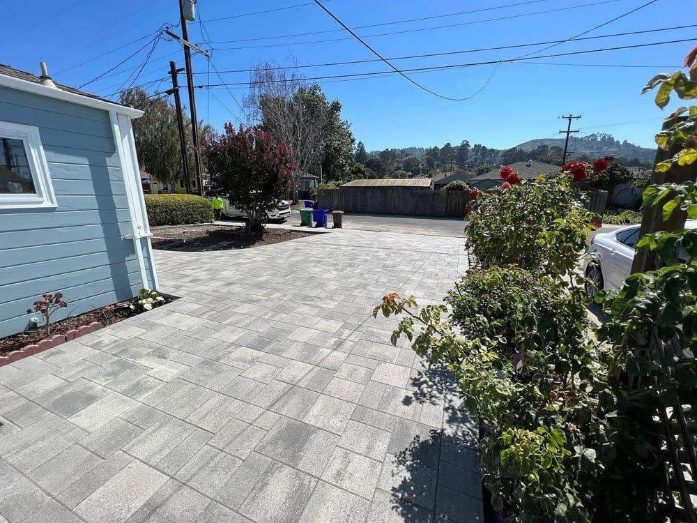 Paver patio